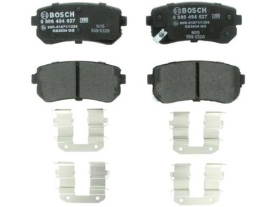 КОЛОДКИ ЗАД BOSCH 0 986 494 627