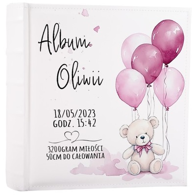 ALBUM NA ZDJĘCIA DZIECIĘCY DZIECKO NADRUK PERSONALIZOWANY