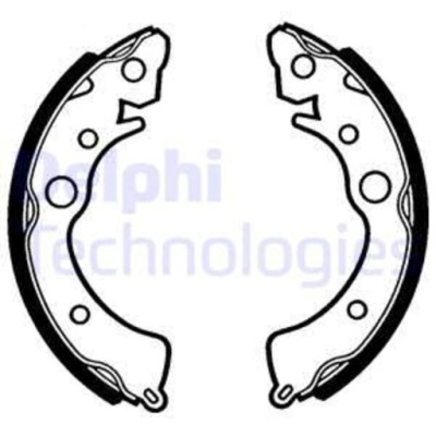 Тормозные колодки ham delphi фото №1