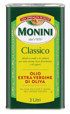 MONINI Oliwa z oliwek Extra Vergine Classico 3l