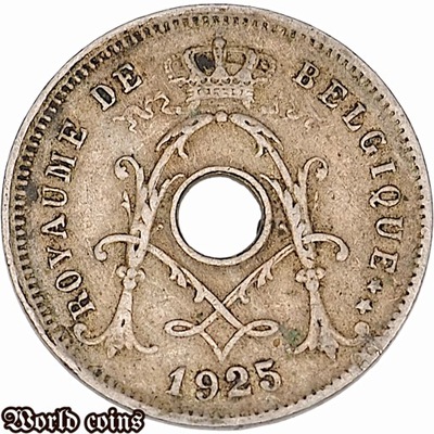 5 CENTYMÓW 1925 BELGIQUE - BELGIA