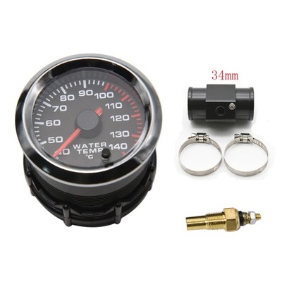 40~140 CELSIUS 52MM RACING GAUGE WATER TEMPERATURE GAUGE НАБІР CAR WIT~77017