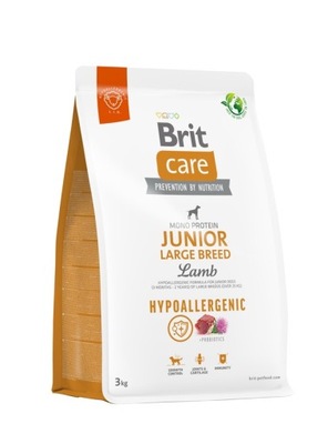 Brit Care Junior Large Breed Lamb Rice 3kg