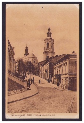 Przemyśl - ulica Katedralna, obieg 1931 rok