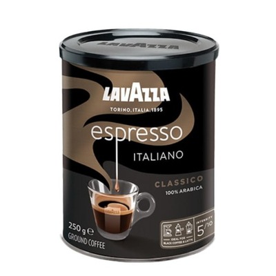 Lavazza Espresso Italiano 250g kawa mielona puszka