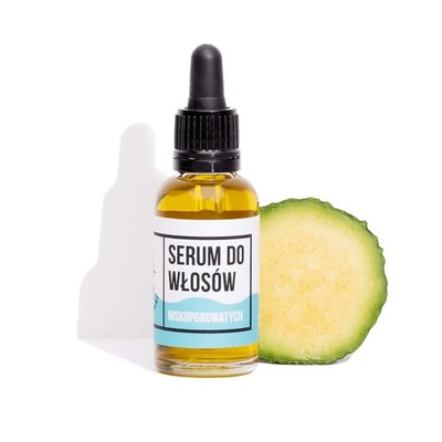 Serum do włosów niskoporowatych 30ml 4Szpaki