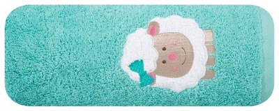 Ręcznik kąpielowy BABY31 50x90 miętowy dla dzieci