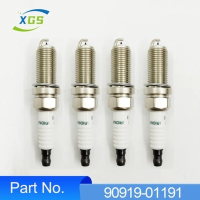 4PCS 90919-01191 SK20HR11 IRIDIUM SPARK PLUG PARA TOYOTA LEXUS LX570~23884  