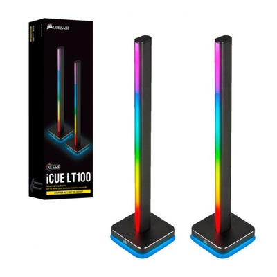 Zestaw wież oświetleniowych Corsair iCUE LT100 Smart oświetlenie RGB