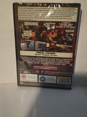 Film Deadpool DVD Nowa w folli