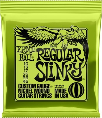 Struny do Gitary Elektrycznej - Ernie Ball 2221 10-46