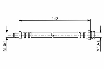 CABLE DE FRENADO ELÁSTICO 1 987 481 669  