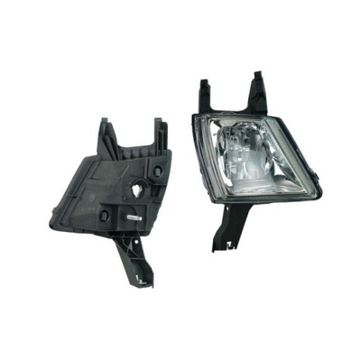 Лампа противотуманная фара правая peugeot 407 04-10 фото №1