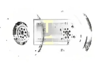 Колесо маховик 415 0808 10 luk фото №1