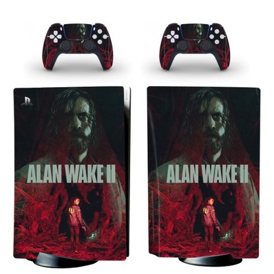 Naklejki konsolowe Alan Wake 2 PS5 Disc Skin