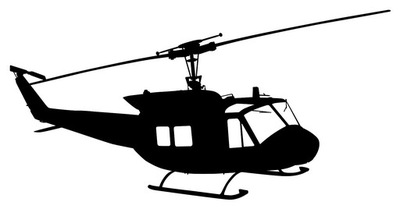Naklejka na ścianę Helikopter dla dziecka 140 cm