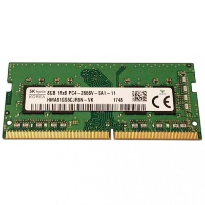 Pamięć RAM DDR4 PC4 Hynix 8GB 2666V HMA81GS6CJR8N