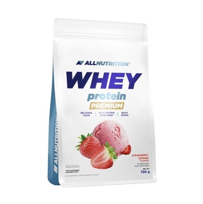 ALLNUTRITION WHEY PROTEIN PREMIUM 700G TRUSKAWKA WPC BIAŁKO MIĘŚNIE MASA