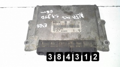2003 alfa romeo 147 ecu 1900jtd 55185365 0281010332 фото №1