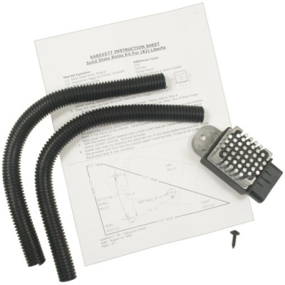 Резистор реле вентиляторов jeep liberty 2.4/3.7 2002-2003 фото №1