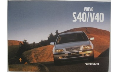 VOLVO S40 V40 1999-2004 Polska instrukcja obsługi