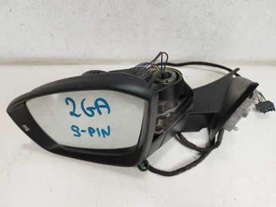 Vw t-roc 2ga зеркало левая 9 pin фото №1
