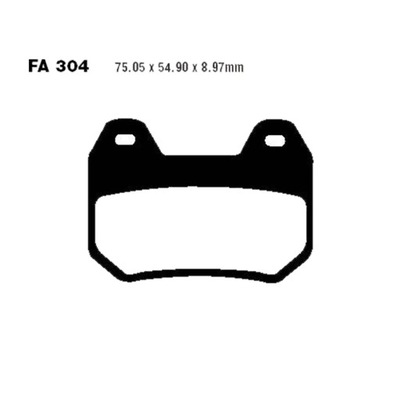 КОЛОДКИ ГАЛЬМІВНІ EBC FA304HH BMW K 1200 LT 1999-09