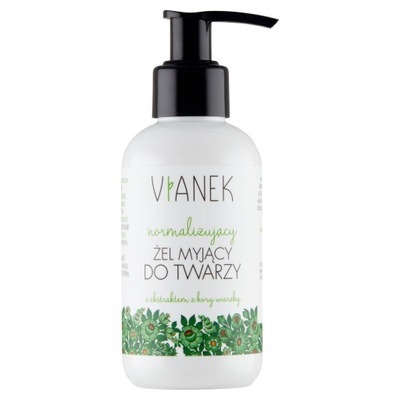 VIANEK NORMALIZUJĄCY ŻEL MYJĄCY DO TWARZY 150 ML