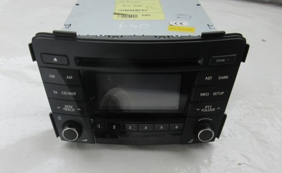 Радио панель радиопроигрыватель cd hyundai i40 96170-3z0504x фото №1