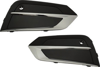 Решітка радіатора решітка радіатора протитуманної фари бампера права volvo xc60 2017- фото №1