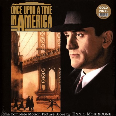 ENNIO MORRICONE - ONCE UPON A TIME IN AMERICA LP/ GOLD VINYL