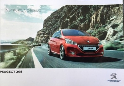 PEUGEOT 208 POLSKA PELNA MANUAL MANTENIMIENTO + RADIO NAVEGACIÓN TELÉFONO  