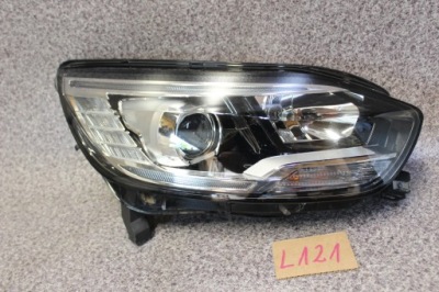 Renault scenic 4 iv 16-20 лампа правая перед передняя led фото №1