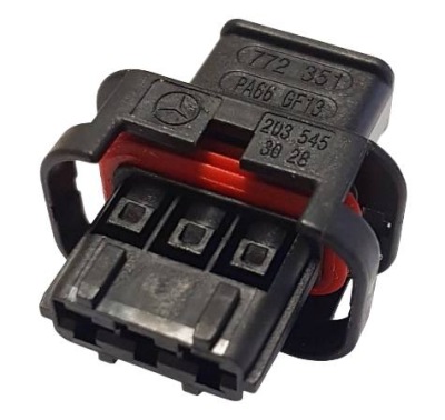 Штекер колодка mercedes 3pin a2035453028 фото №1