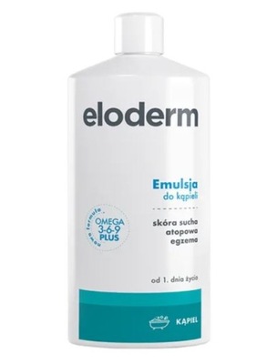 ELODERM EMULSJA DO KĄPIELI AZS 400ml OMEGA 3-6-9