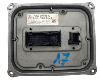 Модуль led mercedes w223 a2239000610 фото №1