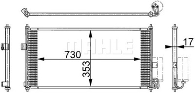 AC674000S/MAH CONDENSER  