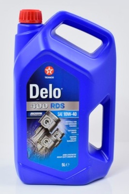 [804161LGV] МАСЛО DELO 400 RDS 10W40 5L LOW SAPS