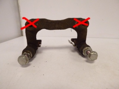 Audi a3 8l lift скоба рамка супорт задня 1.6 8v фото №1