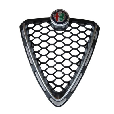 Решітка радіатора бампера alfa romeo stelvio фото №1