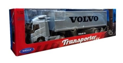 WELLY Truck z przyczepą 1:32 VOLVO FH