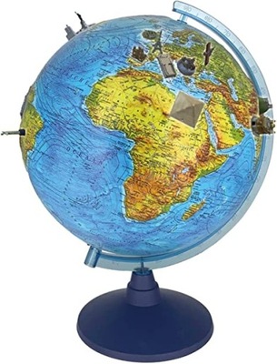 Podświetlany Globus Alldoro zoologiczny śr. 25 cm
