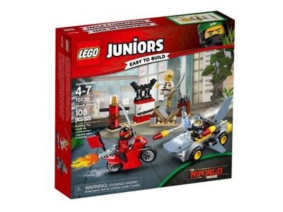 Klocki LEGO Juniors Atak rekinów 10739