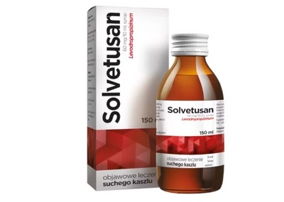 Solvetusan 60 mg/ 10 ml syrop kaszel suchy 150 ml