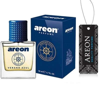 ZAPACH SAMOCHODOWY AREON PERFUME VERANO AZUL