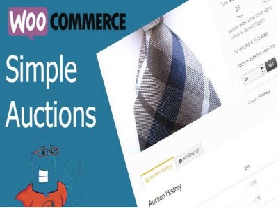 Wtyczka Woocommerce Simple Auctions Wordpress