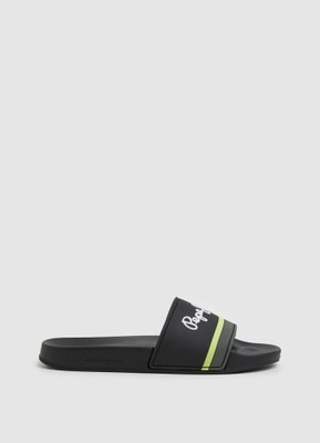 Pepe Jeans Klapki Męskie Slider Portobello Blk 43