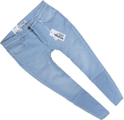 WRANGLER SKINNY CROP rurki jeansy W28 L32