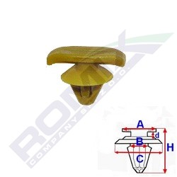 Клипса уплотнители дверь 10szt vw фото №1