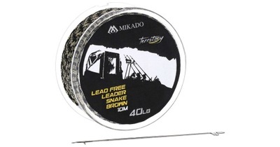 Przypon Lead Free Mikado 10m 40lbs Ciemne Camo